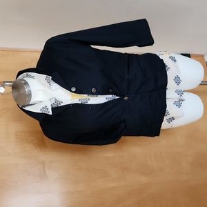 NWT Christopher and Banks chambray weight  cotton jacket